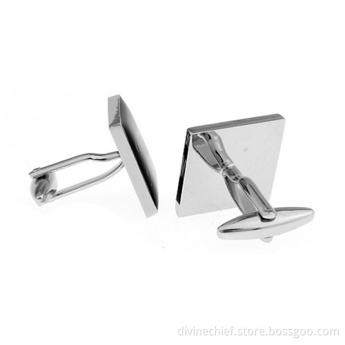 Luxury Men Cufflinks Custom Logo Bulk Copper/Brass Cufflinks